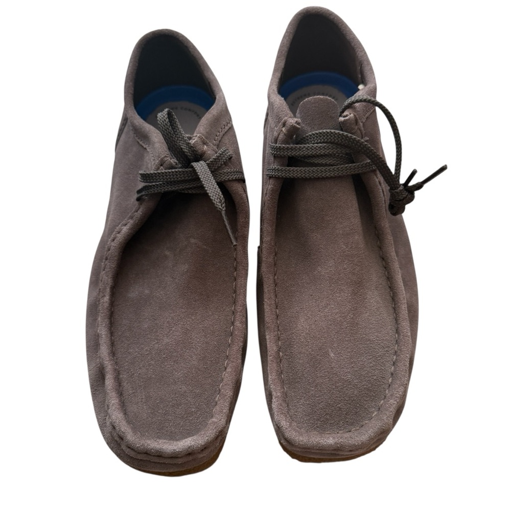 CLARKS COLLECTION SHACRE II RUN TAUPE MENS SOES SIZE 12 EXTREME COMFORT